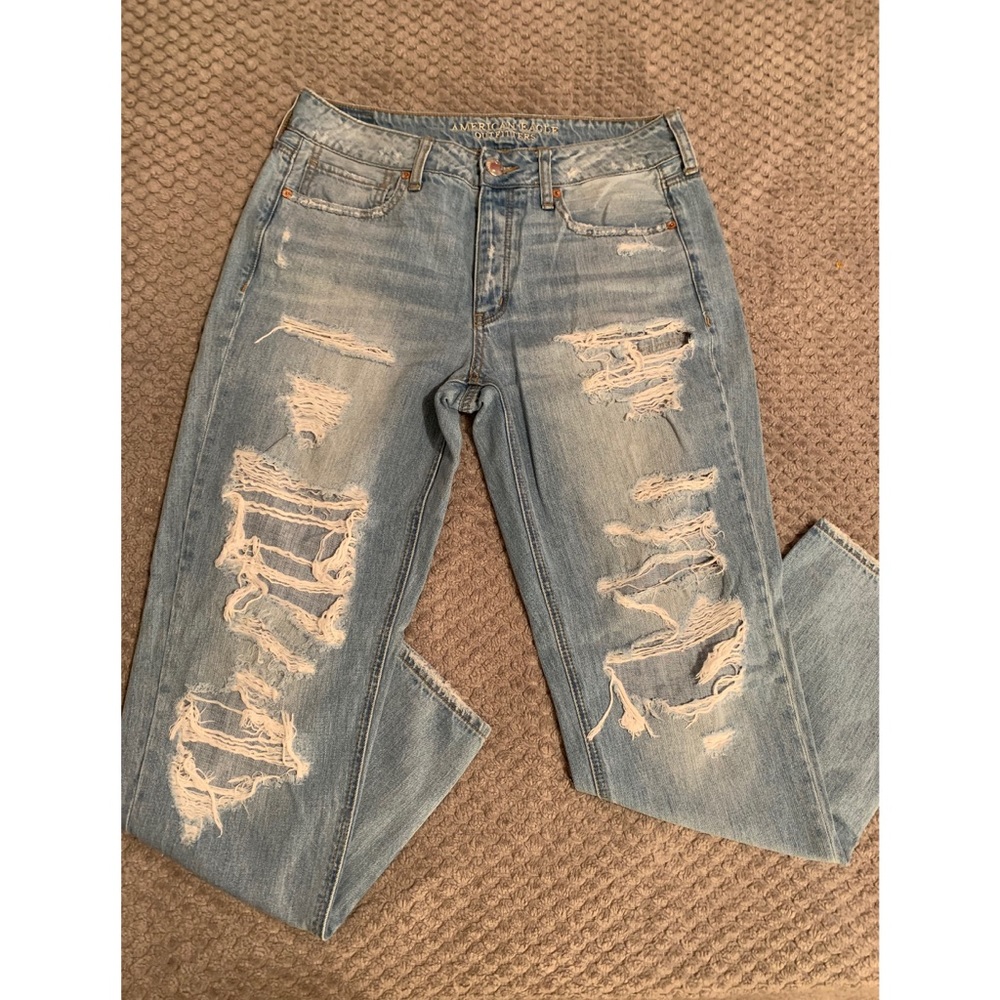 American Eagle Outfitters TomGirl Ripped Jeans